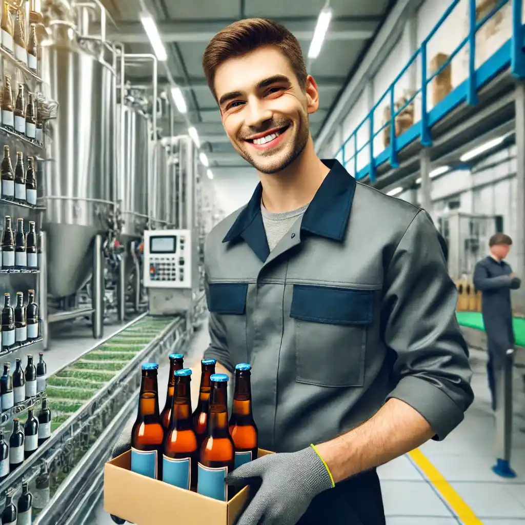 Рабочие / оператор на производство алкоголя