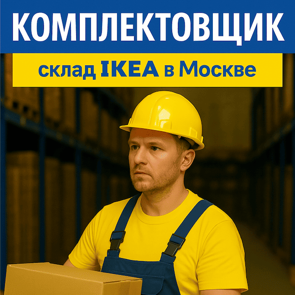 Комплектовщик-грузчик на склад IKEA